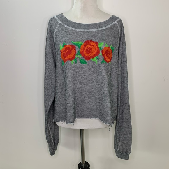 Wildfox Cropped Rose BBJ - Picture 1 of 9